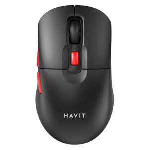 Havit Dual-Mode Wireless Mouse - Ergonomic Design - 2400 DPI - Black