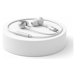  SIKENAI - In Ear Wired Headphone - Type-C Connection - Digital Decoding for high-quality, authentic sound - White 