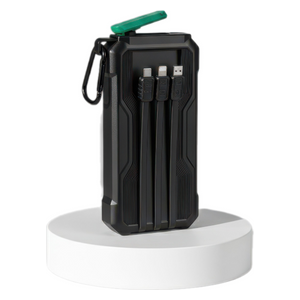  Joyroom - Power Bank - 3-in-1 Waterproof, Dustproof & Shockproof - 10000mAh - Black 