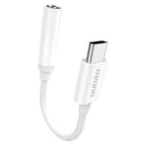 كيبل صوت يو اس بي سي الى 3.5 ملم دوداو - L16C - ابيض