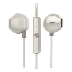  Oraimo wired Earphone - 3.5mm Audio Jack: Wide compatibility with smartphones, tablets, laptops, and other audio devices - Durable Cable: 1.2m - Gold 