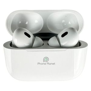  سماعة بلوتوث داخل الأذن فون بلانت - تقنية إلغاء الضوضاء النشط (ANC) - صوت Hi-Fi Stereo - دعم الشحن اللاسلكي - تصميم مريح - ابيض 