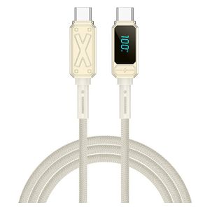 WiWU Wi C038 - Cable USB-C To USB-C - 1 m - 100W - Gold