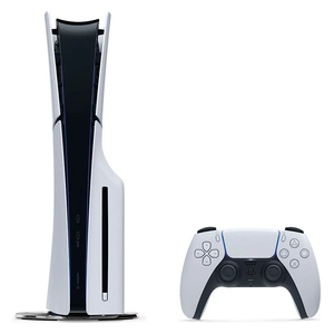  Sony PlayStation 5 Slim - European - Disc Drive - 1TB SSD - White 