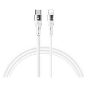  كابل بيانات سيليكون ريسي - RS11CL - بقدرة 20 واط - أبيض 