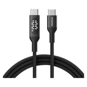 Momax - USB-C To USB-C Cable - Supports fast charging up to 100W - 1.2-meter length  - Black