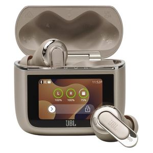 JBL Tour Pro 3 - Bluetooth Headphone In Ear - Up to 40 hours of battery life with charging case - JBL 360° Spatial Audio with head tracking - Brown