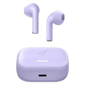  Anker Soundcore K20i Earbuds - Long Battery Life Up to 36 hours of continuous playback with the charging case - Water Resistance IPX5 rating - Purple 