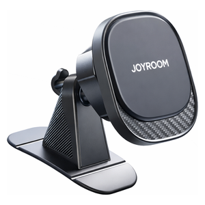  Joyroom Magnetic Car Phone Holder - Strong Clamping - 360° Rotation - 3M Graphene Adhesive - Black 