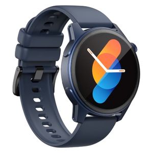 ساعة ذكية هافيت M9056 - شاشة اموليد 1.43-انج - عمر بطارية 300 مللي امبير - مقاومة للماء IP68 - أزرق