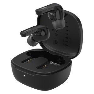  Belkin Bluetooth In-Ear Headphones - Wireless Charging - 33 Hour Playtime - Dual Microphones with ENC - IPX5 Water Resistance - Mono Mode - Preset EQ Settings - Black 