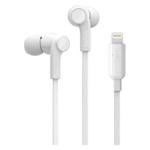   Belkin G3H0001btWHT - Wired Headphone In Ear - 1.1m - Lightning - White 