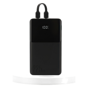  Joyroom - Power Bank -  Digital display with Dual Cable - 10000 mAh - Black 