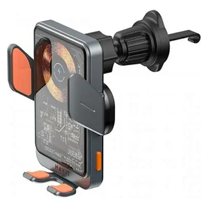 Havit W3033 Wireless Charger & Car Holder - Output power: up to 15W fast wireless charging - Black