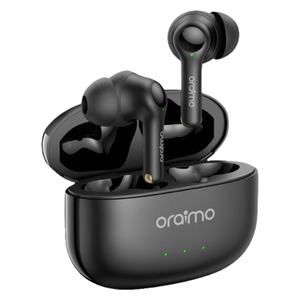 سماعة بلوتوث داخل الاذن اورايمو - OEB E104DC - بلوتوث 5.3 - بطارية بحجم 36 ساعة - اسود
