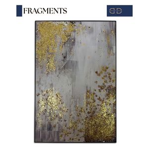  Dreamy decor Canvas painting - 120x 80cm - White 