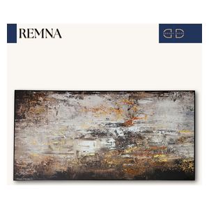  Dreamy decor Framed Canvas - 120x 60cm - Brown 