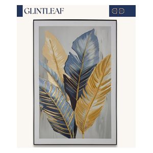  Dreamy decor Canvas painting - 120x 80cm - Blue 