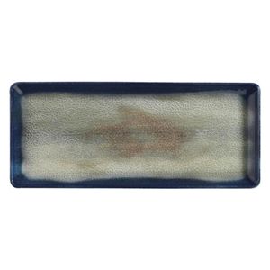 كوتاهيا صحن تقديم مستطيل - 35x15 سم - رمادي بني