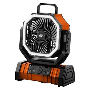 مبرد موبايل اري غيمينغ - بنك طاقة مدمج 20000mAh - مراوح تبريد نشطة - لجولات اللعب والبث الطويلة - برتقالي