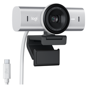 Logitech MX Brio FaceCam - Professional webcam - Maximum resolution: 3840 × 2160 (4K) at 30 fps. - Gray