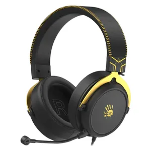 Bloody M590I Wired Over-Ear Gaming Headset - 7.1 Surround Sound - 50mm Drivers - Detachable AI-ENC Microphone