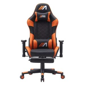  Ari Gaming ARI-CHAIR-ZO06 Gaming Chair - Luxurious and Comfortable Design - Massage and Extendable Footrest - Reclines up to 180° 