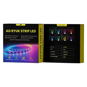  Ari Gaming LED Strip Light - 5 Meters Long - RGB Colors - Flexible and Adhesive 