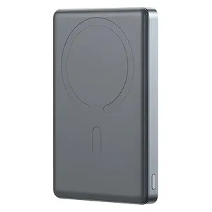  شاحن محمول جوي روم برو - بطارية بحجم 10000 مللي امبير - بقوة 20 واط - رمادي 