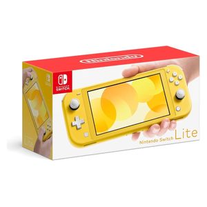 جهاز ألعاب محمول نينتندوSwitch Lite - شاشة لمس 5.5-انج - تصميم مدمج وخفيف - عناصر تحكم مدمجة - 32GB تخزين - أصفر