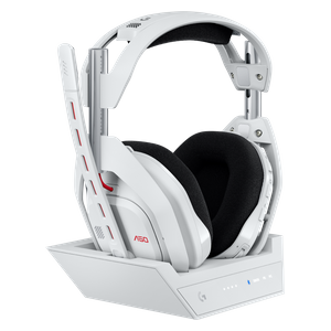 Logitech Astro A50 Gen 5 - Wireless Gaming Headset - Foldable microphone for muting with clear pickup - White