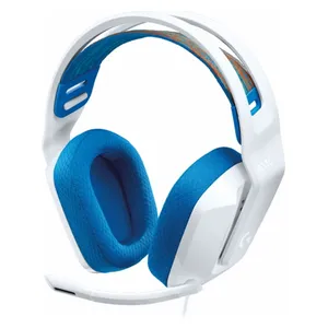 Logitech G335 - Wired Gaming Over Ear Headphones - Connects via a 3.5mm jack - Ultra-Lightweight Design - White
