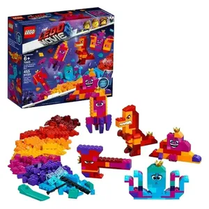 ليغو 70825 - فيلم ليغو 2: الملكة واتيفرا وا'نابي - صندوق بناء ما تشاء - 15 نموذجًا في مجموعة واحدة - متعدد الألوان