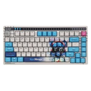  كيبورد ميكانيكي سلكي بلودي AT75 - إضاءة خلفية ار جي بي - عزل الضوضاء 