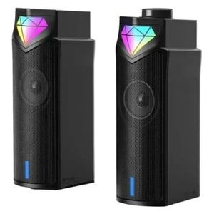  ONIKUMA L1 Gaming Soundbar - Wired & Bluetooth 5.3 - RGB Lighting - Stereo Sound 