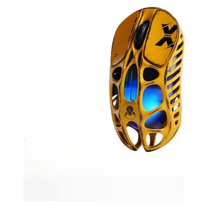  Gravastar X Pro Gaming Mouse - Wireless 8KHz - PAW 3950 Sensor - 32000 DPI - RGB Lighting - 5 Programmable Buttons - Yellow 