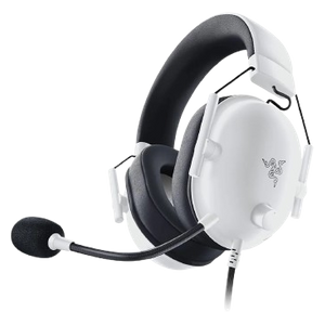Razer Blackshark V2 X - Wired On-Ear Gaming Headphones - Surround sound 7.1 - Noise cancellation - White