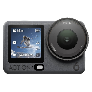  DJI Osmo Action 6 - Digital Camera - 2000 mAh - Professional High Quality Shooting in Any Lighting 