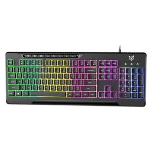  Onikuma G32 Gaming Keyboard - Wired - RGB Lighting - 104 Keys - Black 