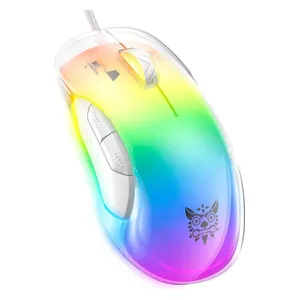  ONIKUMA CW925 Gaming Mouse - Wired - 6 Speeds, Customizable Sensitivity - Adjustable RGB Lighting - 1.5m 