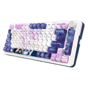 لوحة مفاتيح لاسلكية ريدراجون - K681ACG Pro - بطارية بحجم 4000 مللي امبير - اضاءة RGB - متعدد الالوان