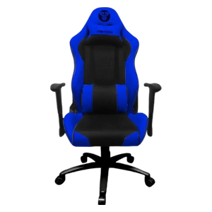 Fantech GC182 - Gaming Chair - Adjustable components: height, armrests, and reclining backrest - Blue
