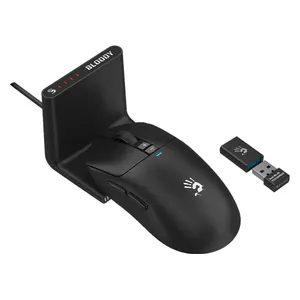  ماوس لاسلكي للألعاب بلودي R72 Pro Duo - نطاق تشغيل 10 أمتار - سرعة تتبع 650 IPS - اسود 