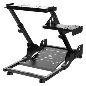 ستاند لعجلة السباق بي اكس ان A10 - قابل للطي - إطار معدني قابل للتعديل - 11 كجم - أسود