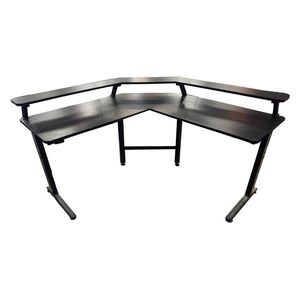 Ari Gaming ari-table-ps05 Phantom Gaming Table - 145cm - LED Shelves - Black