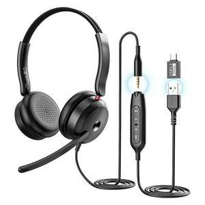  Onikuma X81 Over-Ear Gaming Headset - Bass Surround Sound - Noise-Canceling Microphone - 3.5mm Jack - Black 