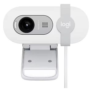 Logitech Brio 90 Face Cam - Full HD 1080p video for clear and sharp streaming - High-quality lenses - White