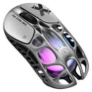 Gravastar Gaming Mouse - Wireless - 5 Programmable Buttons - Customizable RGB Lighting