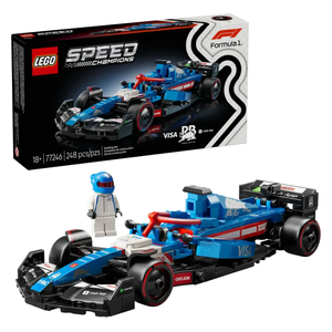  LEGO Speed Champions RB VCarb F1 - Authentic Replica with Driver Minifigure & Pirelli Tires 