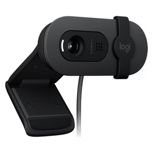  Logitech Webcam - 1080P/30FPS Resolution - 58° Field of View - Privacy Cover and Built-in Microphone - Black 